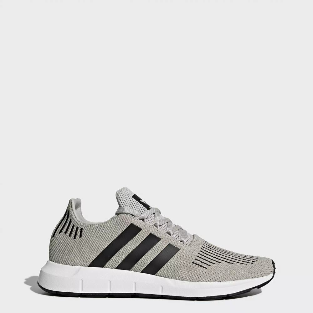 Adidas Swift Run Tenis Grises Para Hombre (MX-78925)